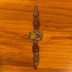 VERY RARE secret compartment compass face bracelet